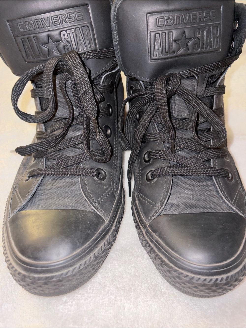 Converse Black High-Top Canvas Sneakers - Picture 2 of 6